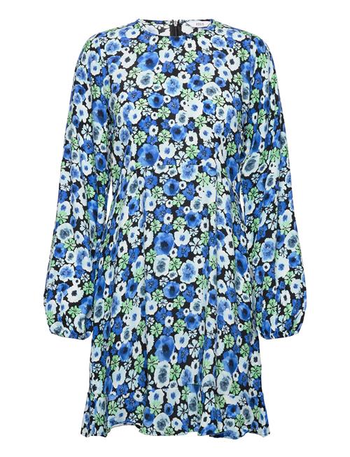 Envii Ensherry Ls Dress Aop 7014 Envii Blue