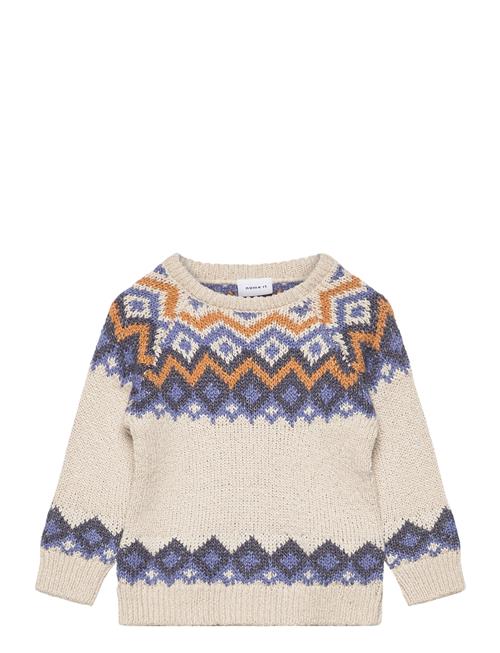 Se name it Nmmramlo Ls Knit Name It Beige ved Booztlet