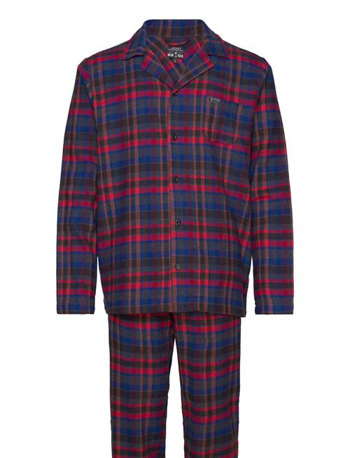 Jockey Pyjama 1/1 Flannel Jockey Blue