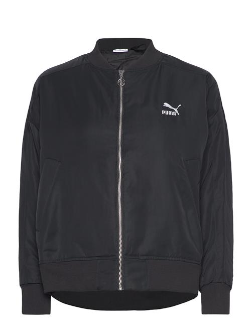 PUMA T7 Shiny Bomber Jacket PUMA Black