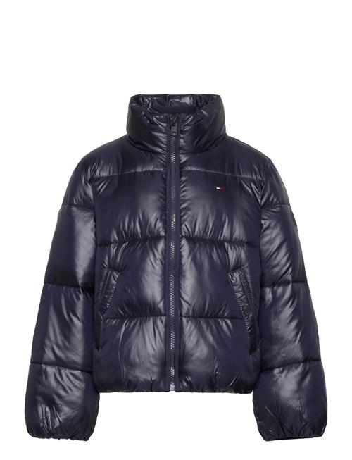 Tommy Hilfiger Glossy Puffer Jacket Tommy Hilfiger Navy