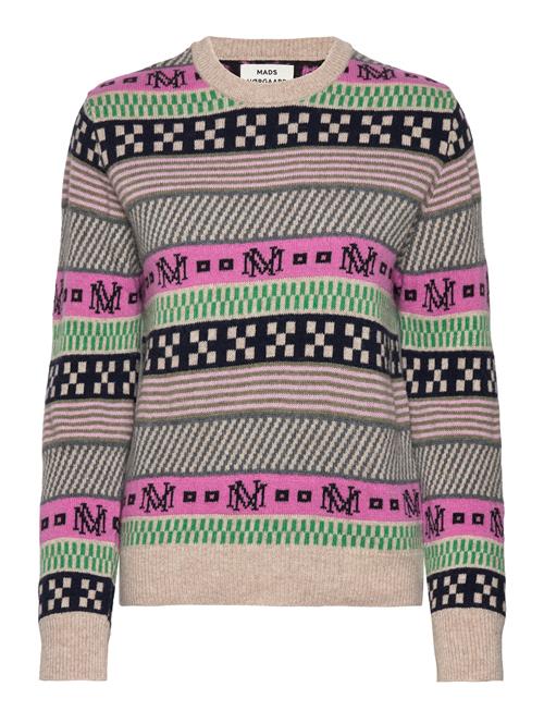 Se Mads Nørgaard New Nordic Sonda Sweater Mads Nørgaard Beige ved Booztlet