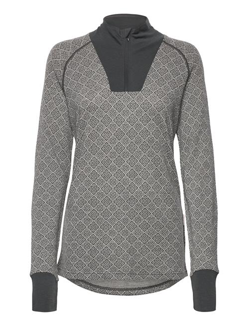 Kari Traa Voss Cashmere Mix Half Zip Kari Traa Patterned