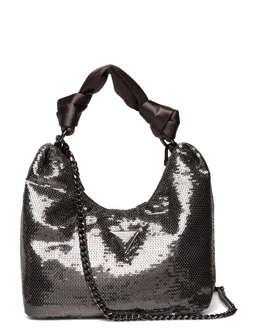 Se GUESS Velina Hobo GUESS Silver ved Booztlet