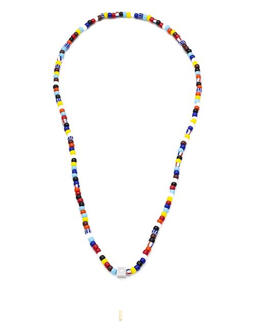 Samie - Necklace With Colored Pearls Samie Patterned