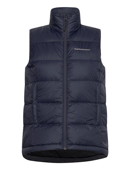 Se Peak Performance W Frost Explorer Vest-Blue Shadow Peak Performance Navy ved Booztlet