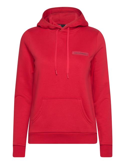 Peak Performance W Logo Hood Sweatshirt-The Alpine Peak Performance Red