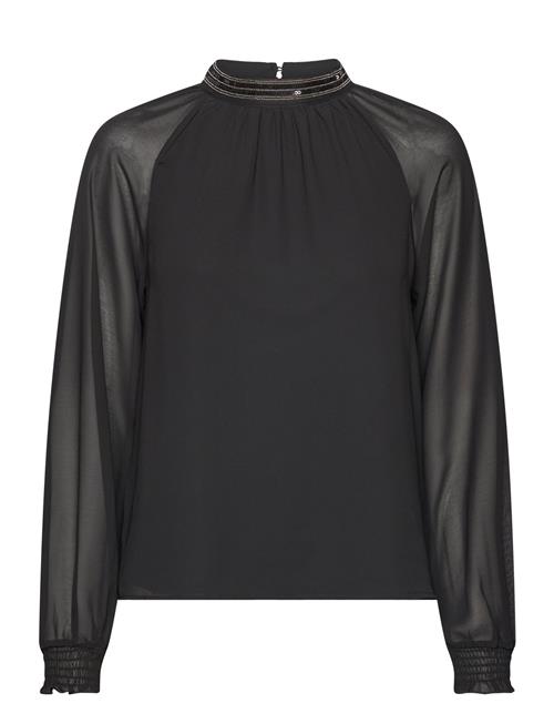 Vianlis Halterneck L/S Top/Su Vila Black