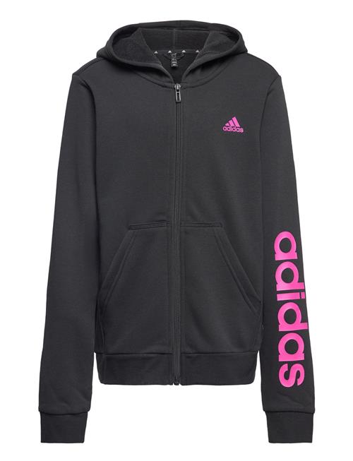 adidas Sportswear Essentials Linear Logo Full-Zip Hoodie Adidas Sportswear Black