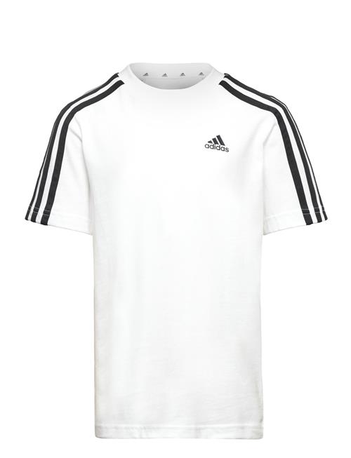 Se adidas Sportswear U 3S Tee Adidas Sportswear White ved Booztlet