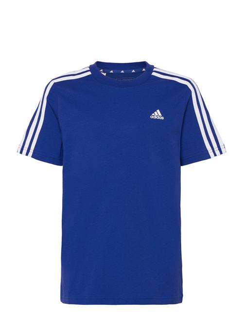 Se adidas Sportswear U 3S Tee Adidas Sportswear Blue ved Booztlet