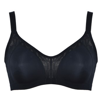 Se NATURANA Bh Powerlace Minimizer Sidesmoother Soft Bra Sort D 85 Dame ved Timarco