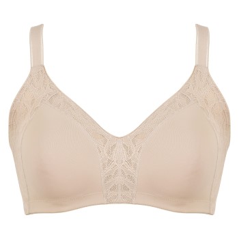 NATURANA Bh Powerlace Minimizer Sidesmoother Soft Bra Beige B 80 Dame