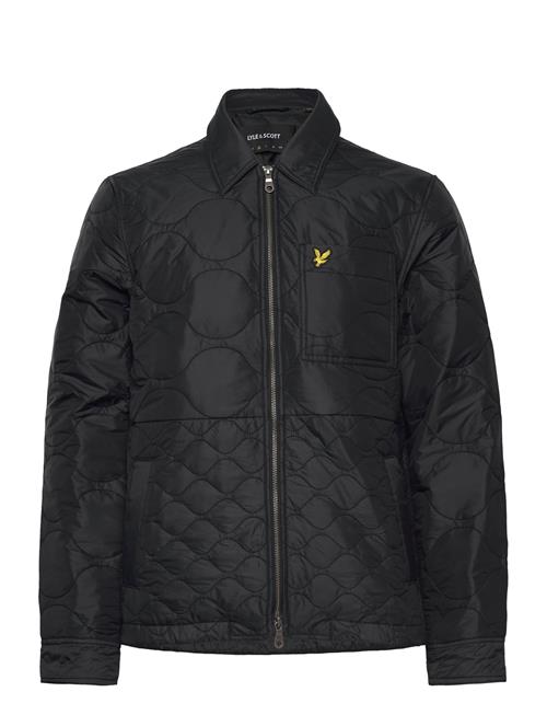 Lyle & Scott Quilted Overshirt Lyle & Scott Black