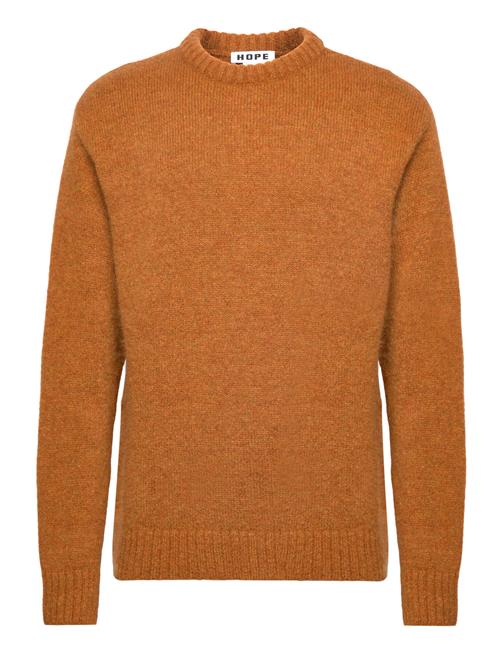 Se Hope Over D Crew-Neck Sweater Hope Orange ved Booztlet