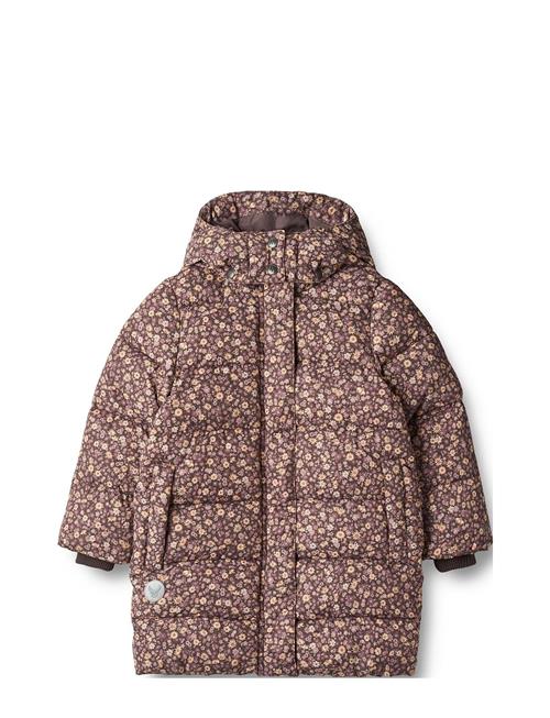 Wheat Puffer Coat Yrsa Wheat Purple