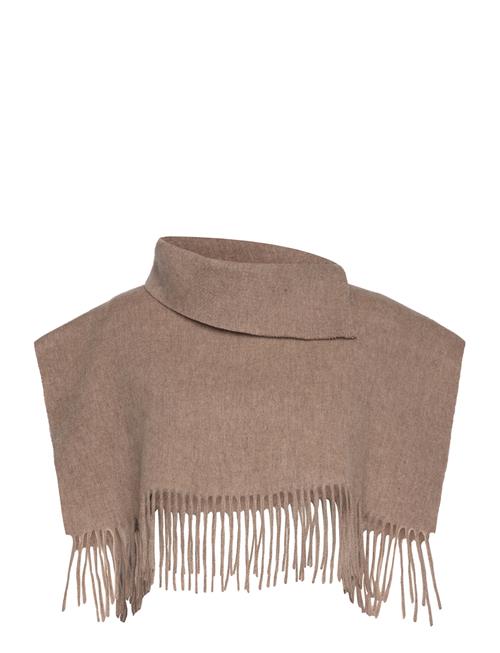 Becksöndergaard Solid Crystal Poncho Becksöndergaard Beige