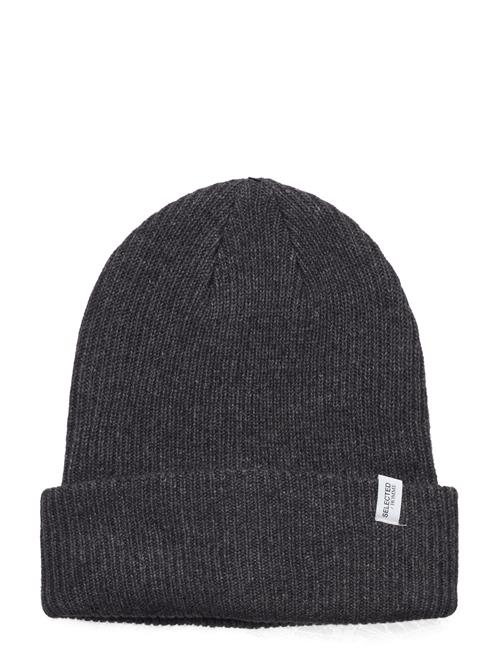 Se Selected Homme Slhcray Beanie Selected Homme Grey ved Booztlet