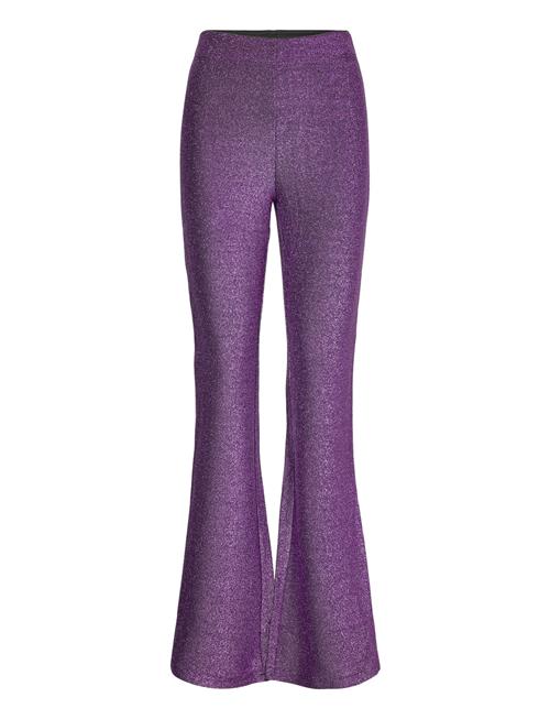 ONLY Onlrich Glitter Flared Pant Cs Jrs ONLY Purple