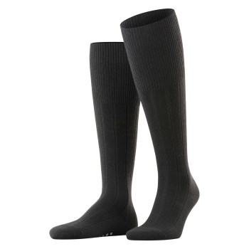 Falke KGaA Falke Strømper Lhasa Rib Knee High Socks Sort Str 43/46 Herre