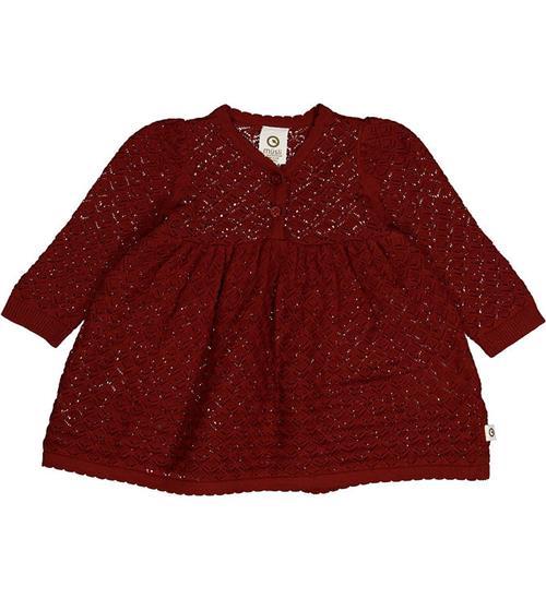 MÃ¼sli Kjole - Knit Scallop - Russet m. HulmÃ¸nster