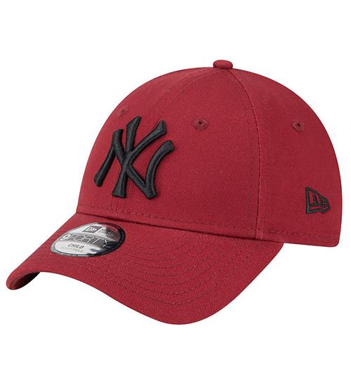 Se New Era New Era Kasket - 9Forty - New York Yankees - MÃ¸rk RÃ¸d ved KidsWorld