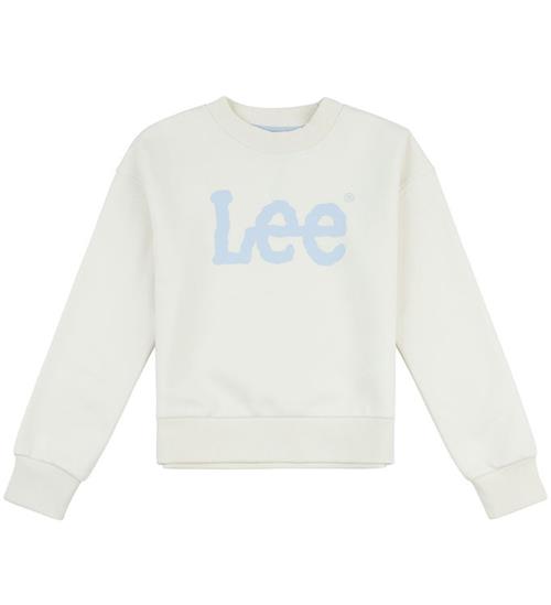 Se Lee Lee Sweatshirt - Wobbly Graphic - Pearled Ivory ved KidsWorld