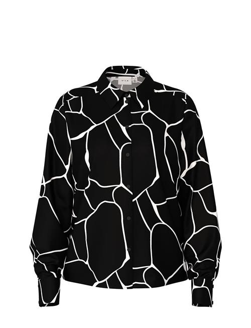 Vila Viaya L/S Shirt/Ec Vila Black