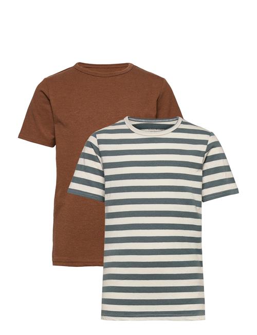 Basic T-Shirt Ss Minymo Brown