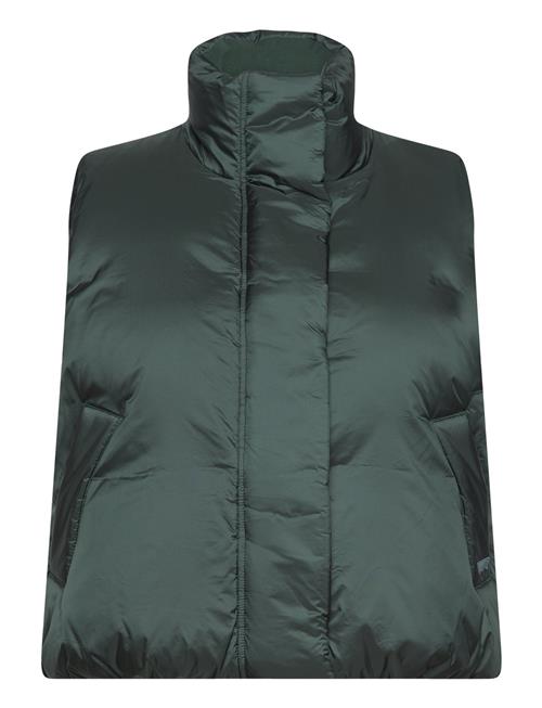 Se LEVI´S Women Pillow Bubble Vest Darkest Spr LEVI´S Women Green ved Booztlet