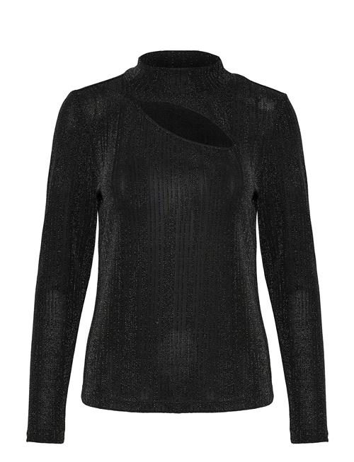 Dentonmw Hole Blouse My Essential Wardrobe Black