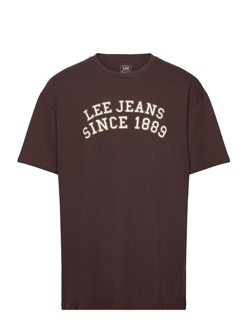 Lee Jeans Ss Tee Lee Jeans Brown