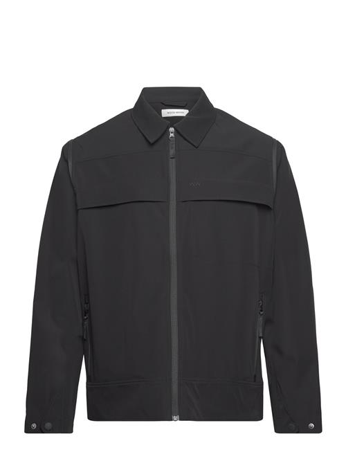 Lennon Zip Shirt WOOD WOOD Black