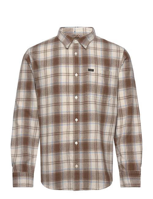 Leesure Shirt Lee Jeans Brown