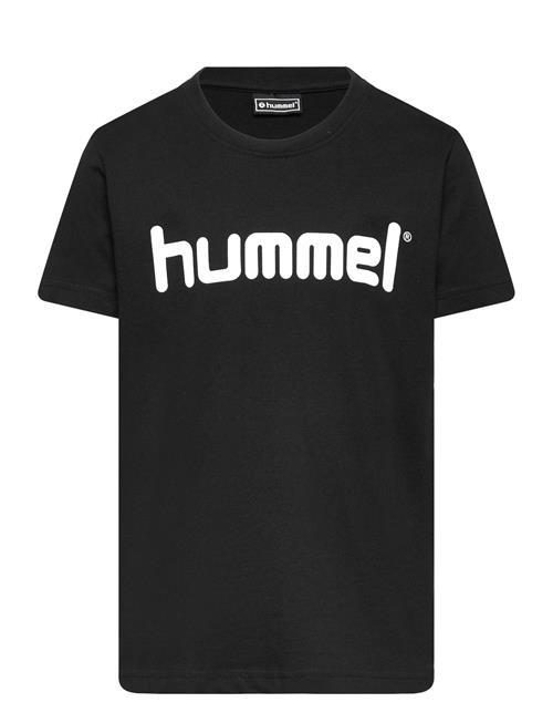 Se Hummel Hmlgo Kids Cotton Logo T-Shirt S/S Hummel Black ved Booztlet