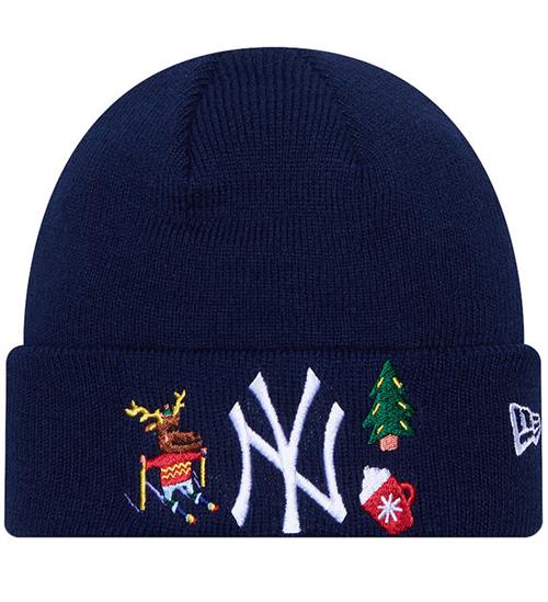 Se New Era New Era Hue - Strik - New York Yankees - Festive - Navy ved KidsWorld