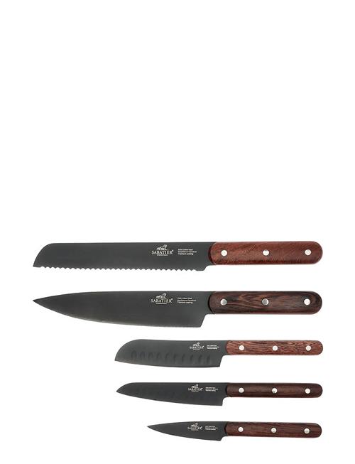 Lion Sabatier Knife Set Phenix 5-Pack Lion Sabatier Black