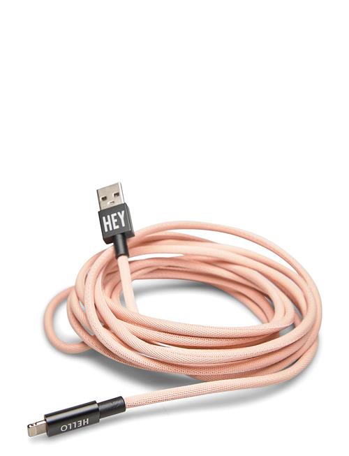 Design Letters Extra Long Cable Iph Design Letters Pink