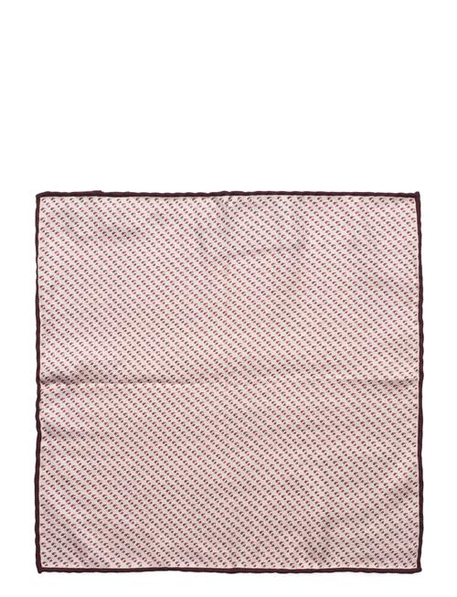 Se BOSS T-Pocket Square-232 BOSS Burgundy ved Booztlet