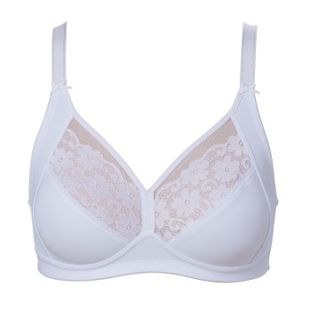 Trofé Trofe Iris Soft Bra Bh Hvid B 75 Dame