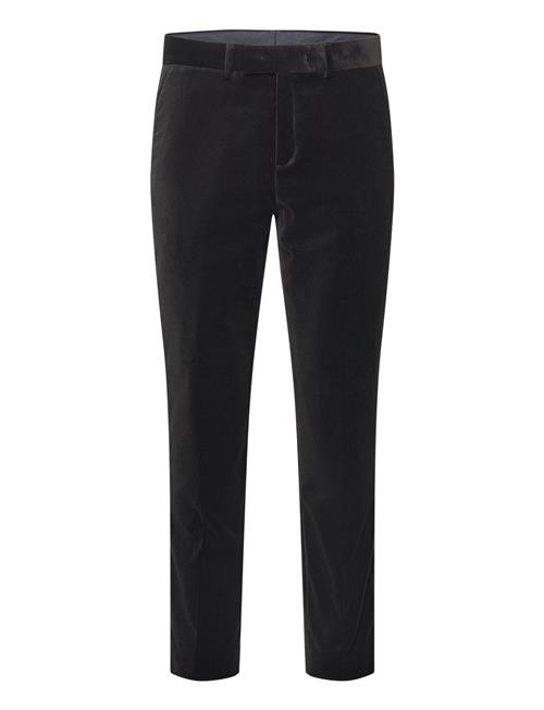 Se Selected Homme Slhslim-Hale Velvet Trs B Selected Homme Black ved Booztlet