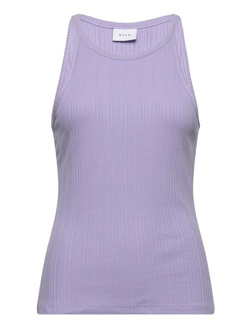 Vila Viathalia New Strap Top - Noos Vila Purple