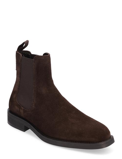 Se GANT Rizmood Chelsea Boot GANT Brown ved Booztlet