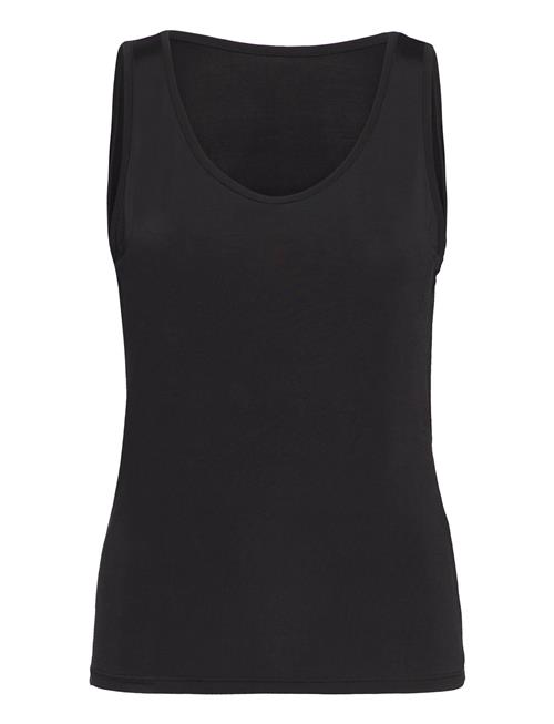 Se Object Objleena S/L Tank Top Noos Object Black ved Booztlet