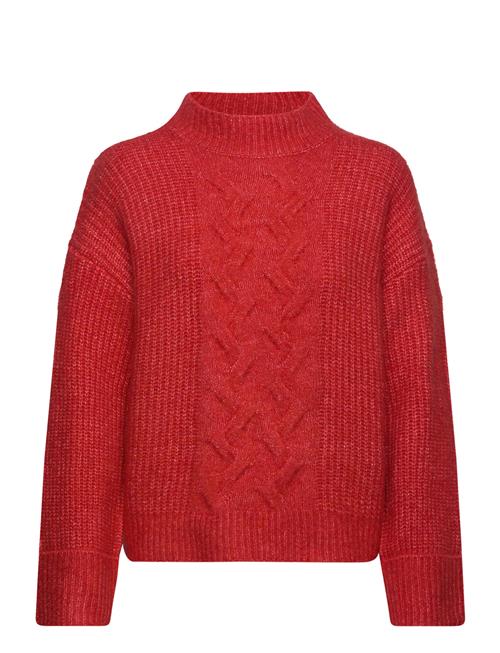 Se MSCH Copenhagen Mschchastine Peggy M Pullover MSCH Copenhagen Red ved Booztlet