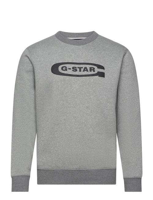 Se G-Star RAW Old School Logo R Sw G-Star RAW Grey ved Booztlet