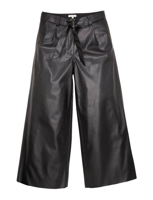 Pants Culotte Pu Tom Tailor Black