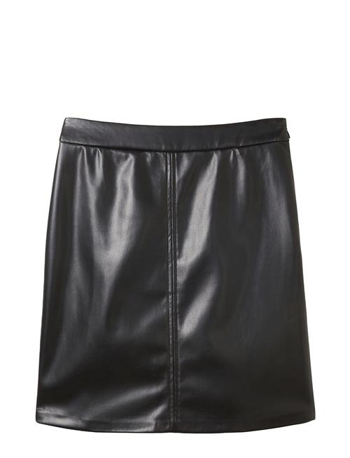 Tom Tailor Skirt Fake Leather Tom Tailor Black