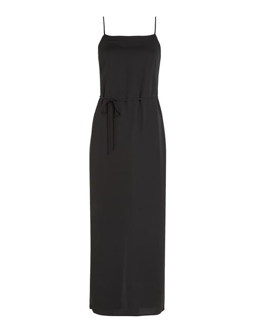 Calvin Klein Recycled Cdc Midi Slip Dress Calvin Klein Black