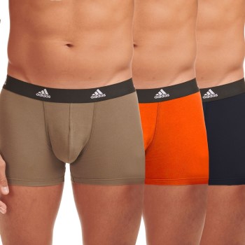 adidas 3P Active Flex Cotton Trunk Ulig Farve bomuld Medium Herre